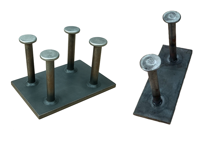 Haozhifeng lance des plaques de base de goujons de cisaillement de soudage pour la construction