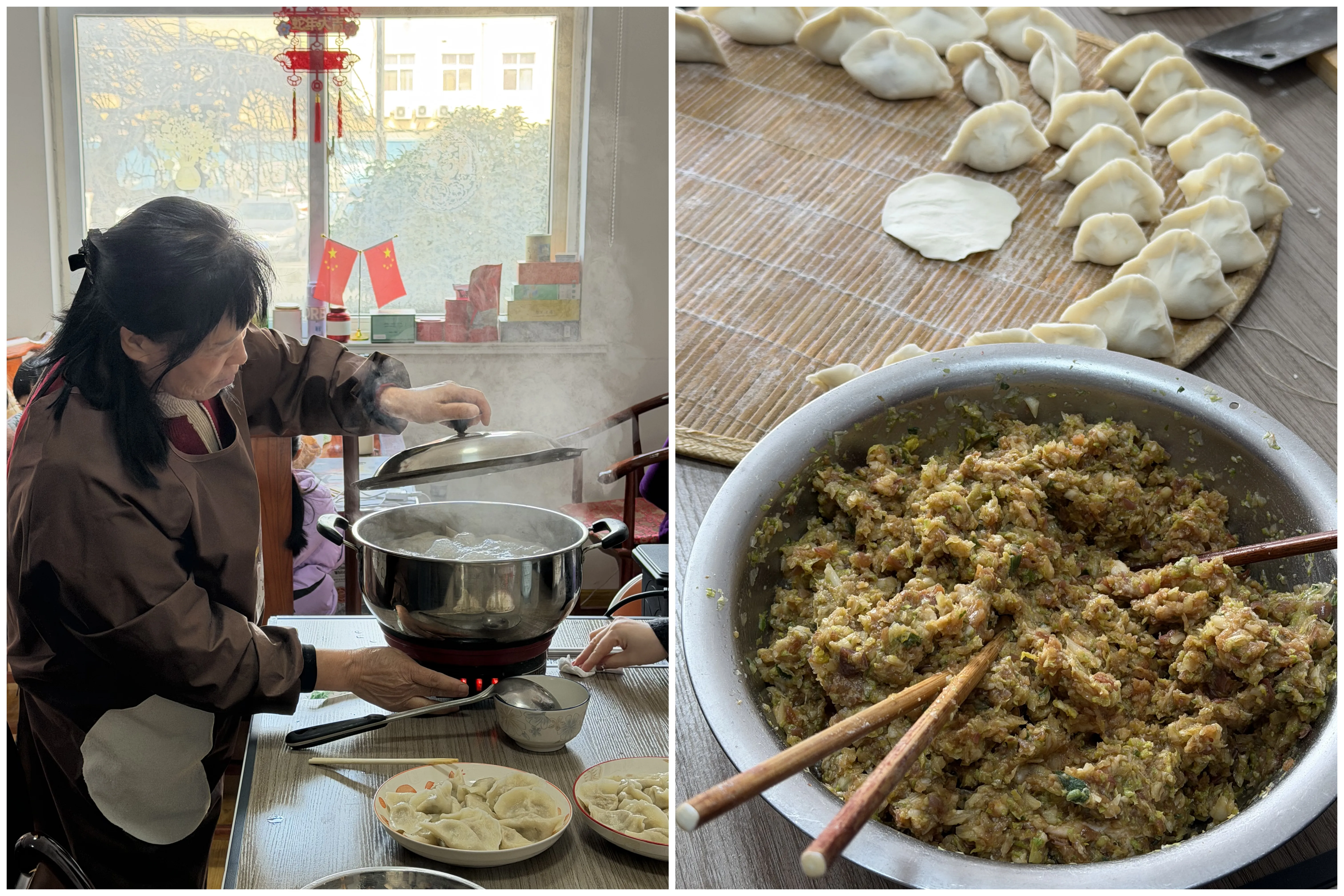 Haozhifeng célèbre le petit Nouvel An avec la tradition des boulettes