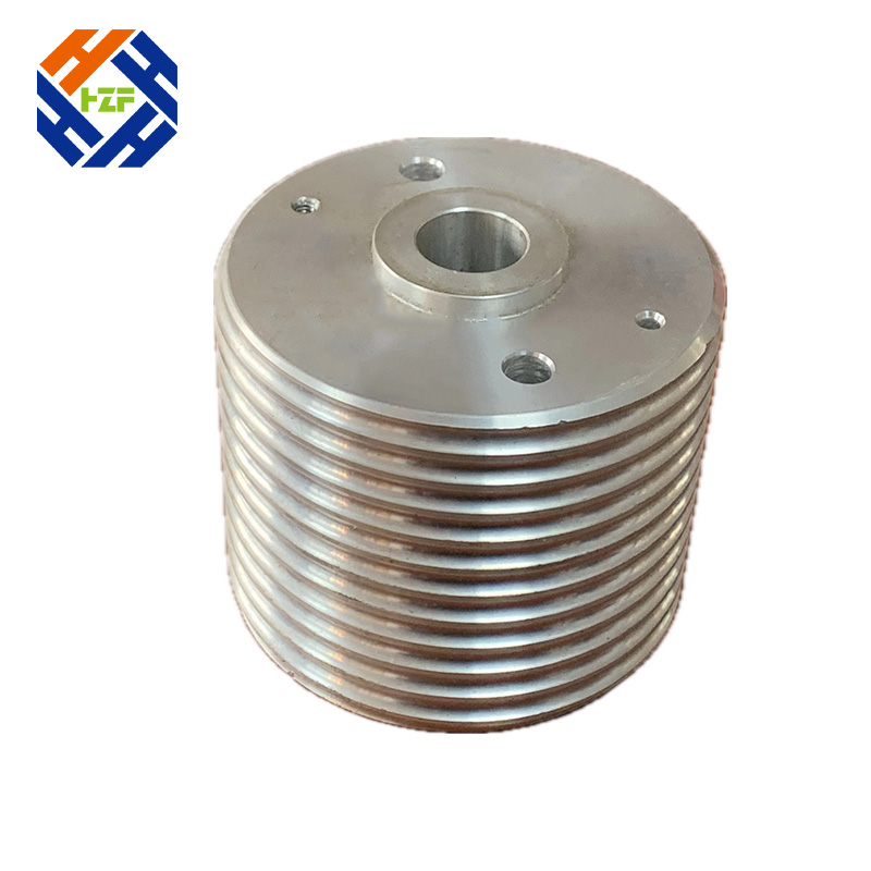Partie d'usinage CNC en aluminium